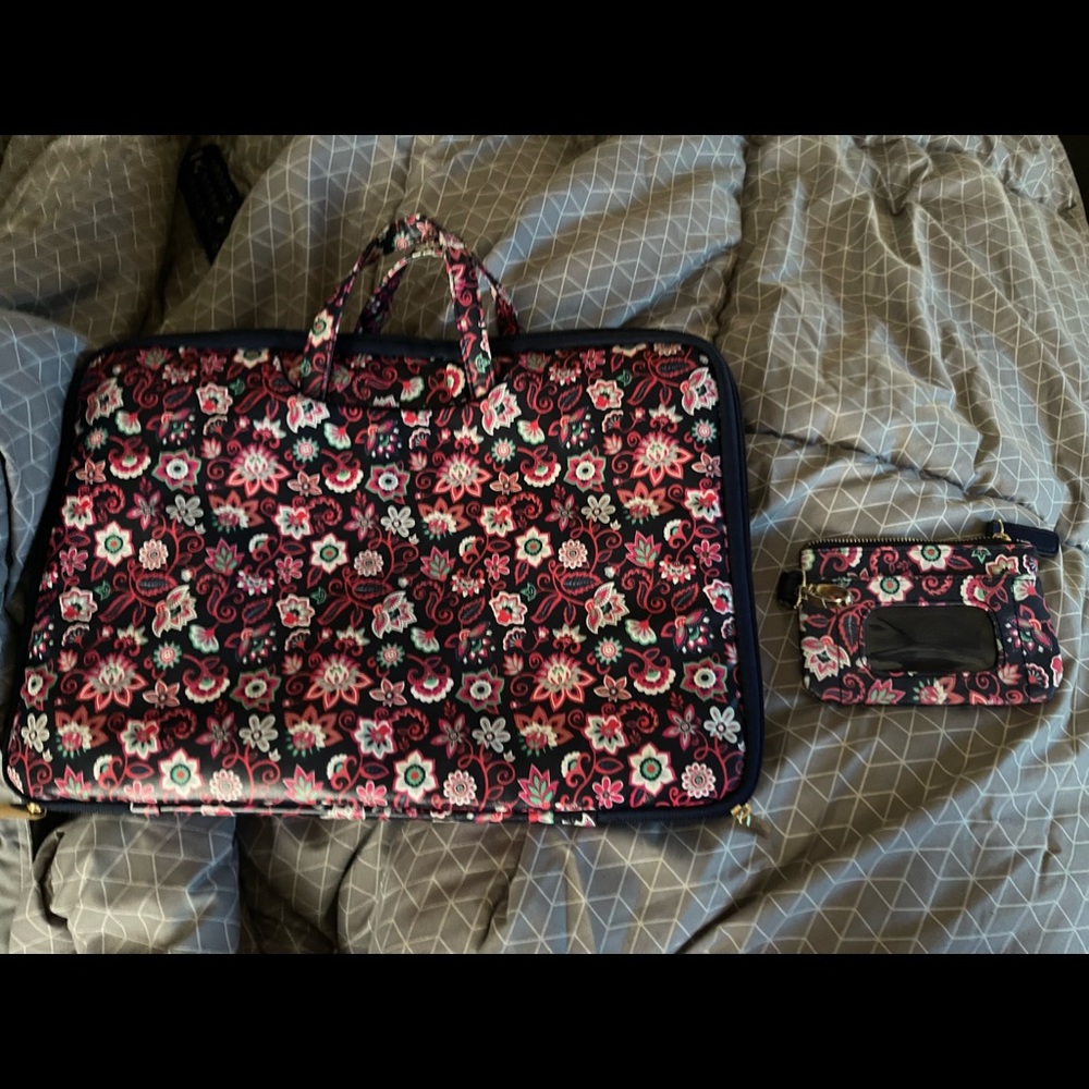 Simply Southern Laptop Bag and Wristlet